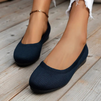 Ashford | Signe – Women’s Loafers – Knit Fabric Slip - On with Orthopedic Support - Ashford London Clothing