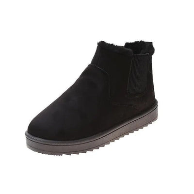 Ashford | Sigrid – Women’s Fluffy Thermal Slip-On Snow Boots with Fleece Lining