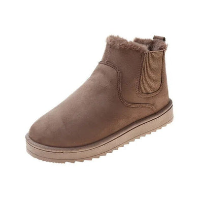 Ashford | Sigrid – Women’s Fluffy Thermal Slip-On Snow Boots with Fleece Lining