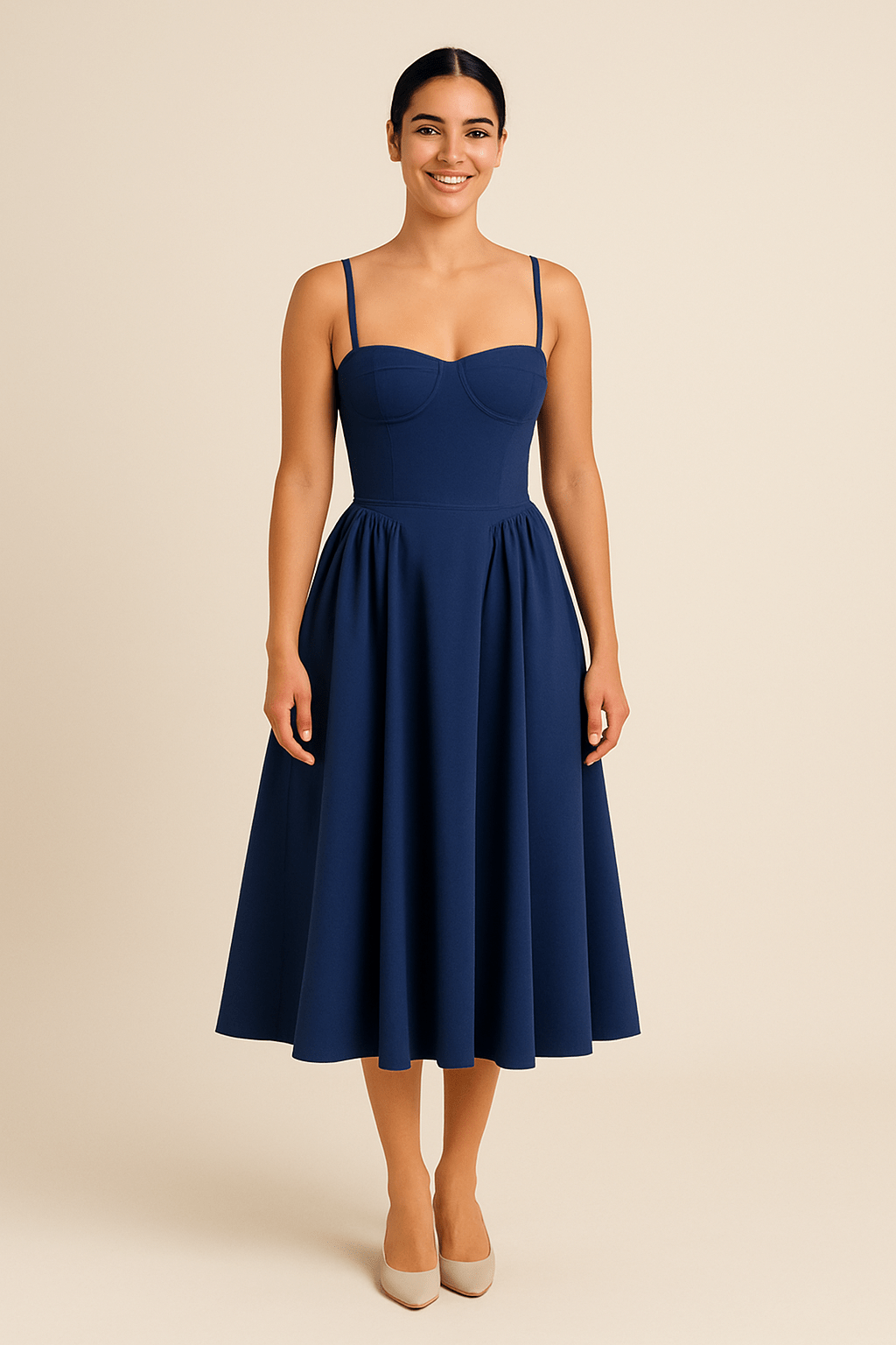 Ashford | Summer V Neck Dress - Ashford London Clothing