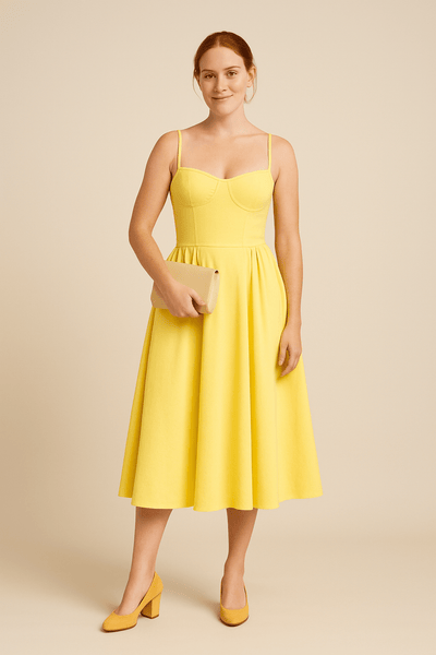 Ashford | Summer V Neck Dress - Ashford London Clothing