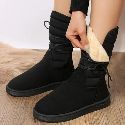 Ashford | Svala – Women’s Lace-Up Boots with Fur Lining