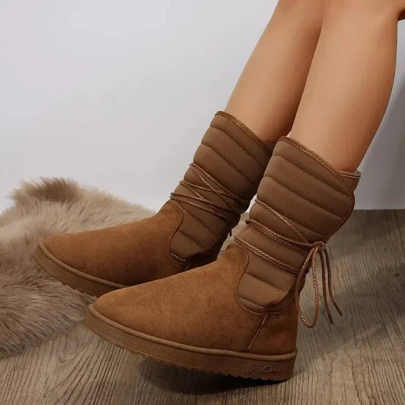 Ashford | Svala – Women’s Lace-Up Boots with Fur Lining