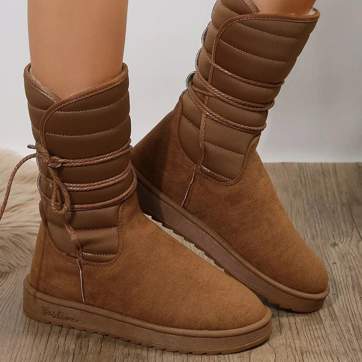 Ashford | Svala – Women’s Lace-Up Boots with Fur Lining