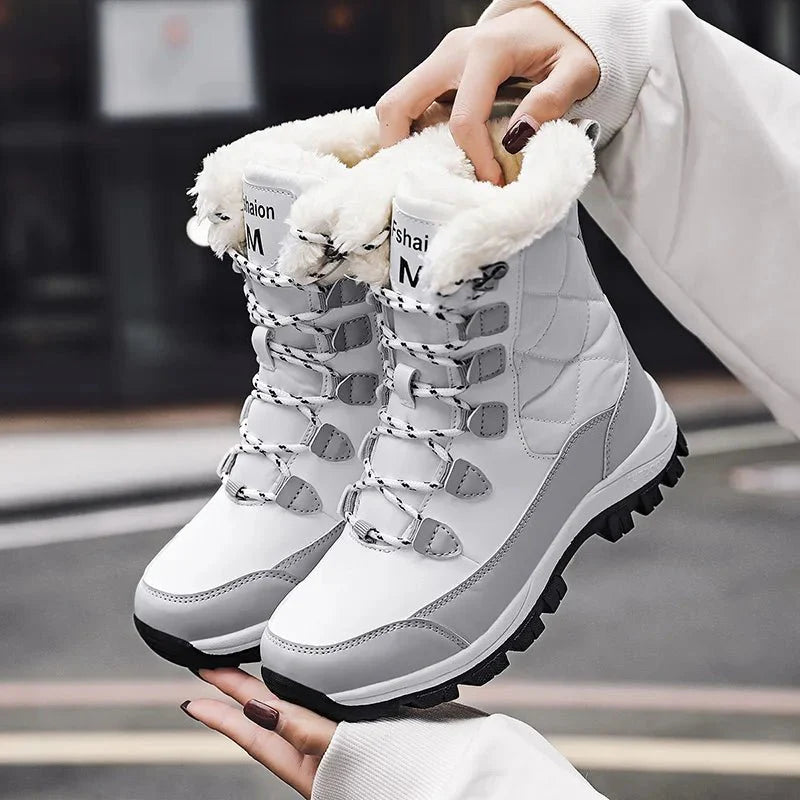 Ashford | Talia – Women’s Cozy Outdoor Lace-Up Boots with Warm Lining