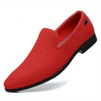 Ashford | Victor Leather Slip - On Men’s Shoes – Flat Heel – Everyday Comfort - Ashford London Clothing