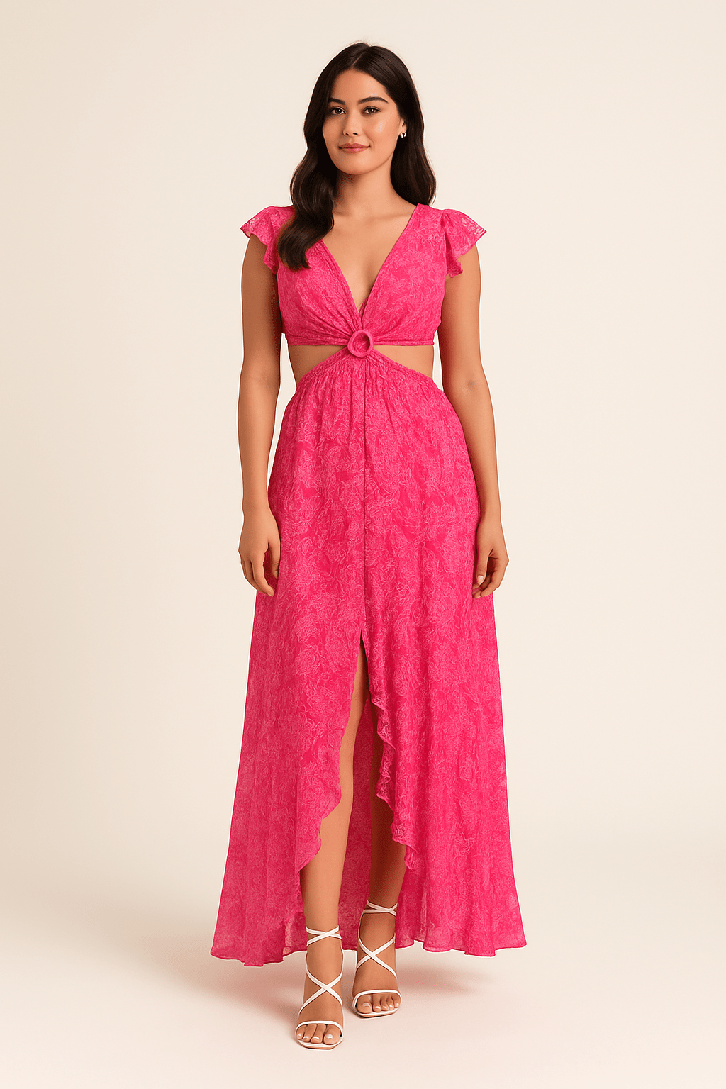 Ashford | Womens Floral Maxi Dress - Ashford London Clothing