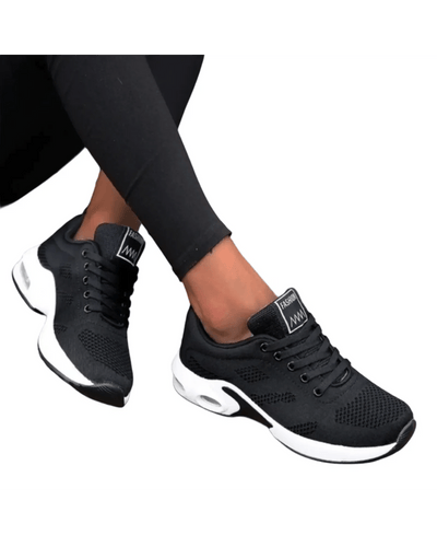 Ashford | Women's Orthopaedic Sneakers – Zipper Mesh Style with Arch Support - Ashford London Clothing