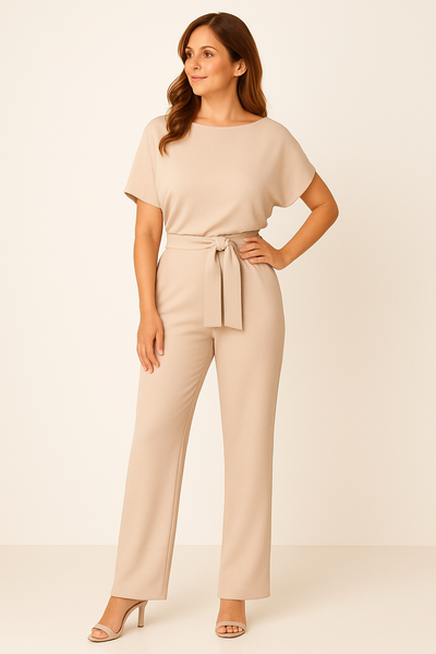 Ashford | Jules Womens Simple And Chic Jumpsuit