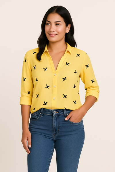 Ashford | Fionn Women’s blouse – Soft-Touch – Tailored Fit – Minimal Design