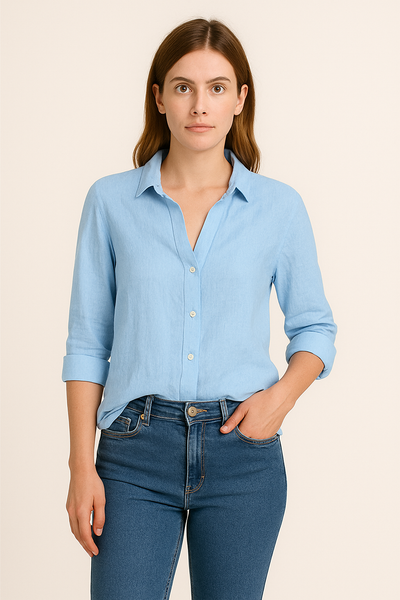 Ashford | Fionn Women’s blouse – Soft-Touch – Tailored Fit – Minimal Design