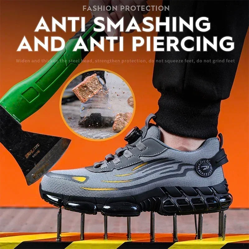 Ashford | Recoil – Men’s Safety Sneakers with Reinforced Toe – Anti-Puncture Grip